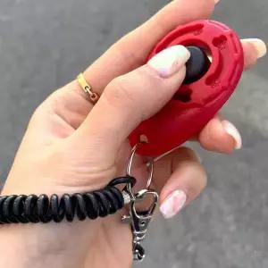 훈련용 클리커 손목걸이 강아지 딸깍이