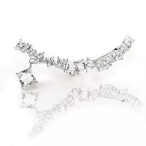 나오유 브로치 달빛 지르코니아 차밍 반달