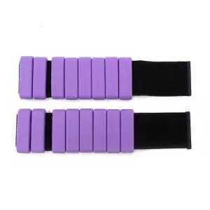 헬스 손발목 중량밴드 450gX2개 퍼플 중량밴드 모래주머니 손목중량밴드