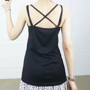 런닝 브라탑 슬립 끈 베이직 스판 보정 보정속옷 면