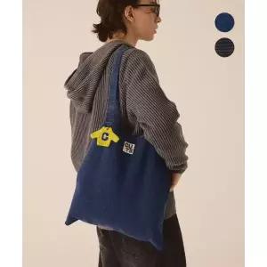 CUTZ 키링 워싱 니트 에코백 -2color C2F6UAC34 453255