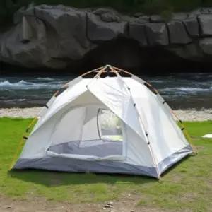 산들캠프오토원터치텐트34인용캠핑피크닉텐트 캠핑텐트 방수텐트
