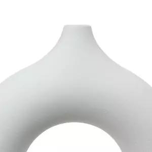 도자기 인테리어 꽃병 화이트 오브제 디자인 화병 도자기화병