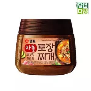 샘표식품 차돌 토장찌개 양념 450g X 2개 샘표식품 토장 차돌토장찌개양념 찌개양념