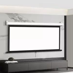 전동 스크린 프로젝터 영화용 와이드 자동