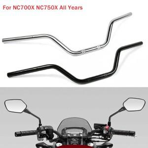 혼다 NC700X X 용 1 22mm 오토바이 핸들 바 드래그 모터 부품 년 블랙 크롬