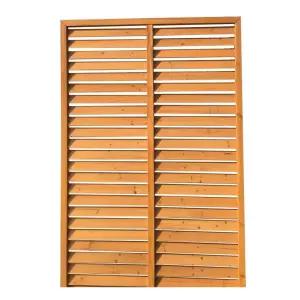 나무 파티션 정원 마당 가리개 식물 담장 가벽 발코니