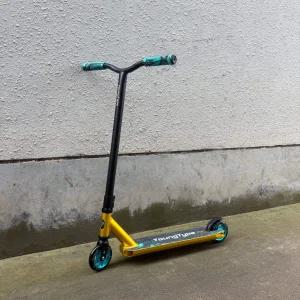 스턴트 킥보드 프리스타일 경량 묘기용 전문 기술 스쿠터 트릭