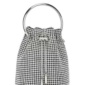 숄더 화려한 복조리 큐빅 스팽글 반짝이 여성 크로스 토트 미니