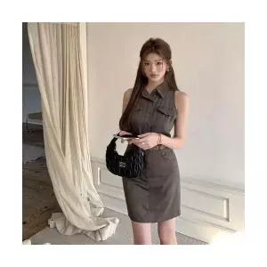 여자 원피스 치마 미니 오피스룩 러블리 봄여름 프렌치 칼라 셔츠 다올1