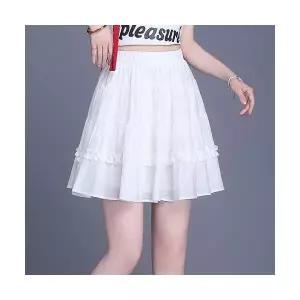 치마 미니 여친 여름 캐주얼 밴딩 플리츠 러블리 A라인 다올2