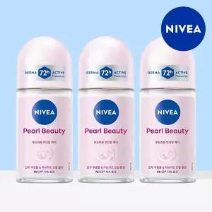 [니베아] 데오드란트 롤온 펄 뷰티 50ml 3개