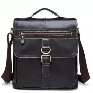 남성 미니 빈티지 소가죽 숄더백 플랩 크로스백 레트로 가방 크로스바디 원픽5