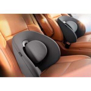 자동차 허리 사계절 블랙 방석 허리받침 등받이 허리교정 메모리폼 보호대
