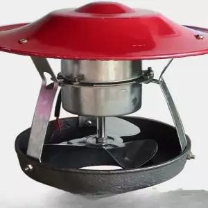 화목난로 강제배기 굴뚝 3잎 연통 배기팬 연기 환풍기 배연