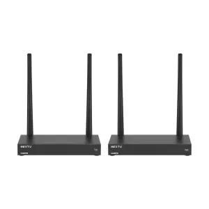 미르단 150M 장거리 무선 HDMI 송수신기 KVM 지원 FHD 디스플레이 TV 모니터 미러링 4305HDW