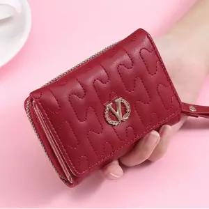버클 반지갑 선물지갑 여성패션 학생 지갑 카드지갑 브이반지갑 여대생지갑 예쁜지갑