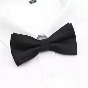 남녀공용 보타이 블랙 클래식 리본넥타이 리본넥타이 나비넥타이 남자보타이 셀프웨딩
