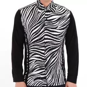 MDT2900 무늬 긴팔숙 지브라 산 댄스복 에어로빅복 테마 라인댄스복 남성 밸리댄스복 댄스복 복 댄스바지