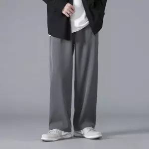 와이드 겨울 기모 안감 바지 남자 츄리닝 팬츠 코디 밴딩팬츠남성바지