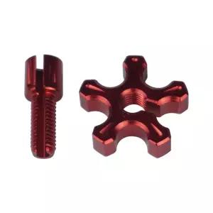 호환  브레이크 클러치 레버 케이블 전선가리개 와이어 조절기 나사 볼트 Motorcross ATV UTV 스포츠 자전