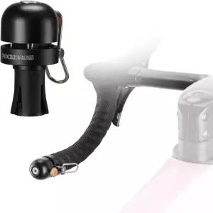 ROCKBROS 자전거 벨 구리 합금 로드 100dB 라운딩 사운드 및 0.87인치/22.2mm 엔드 플러그 장착 가능