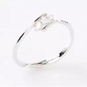 큐빅 반지 백금도금 은 925 대학생 실버 925 지르코니아 백금도금 은 쿨톤 여대생 대학생