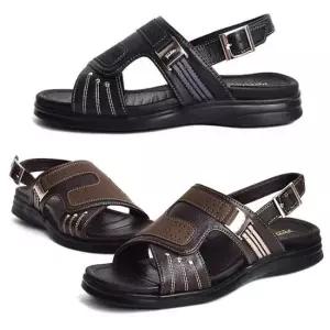 키높이 남성 엠보샌들 캐주얼 가죽 버클샌달 슬리퍼 남성신발 남성샌들 남자샌들
