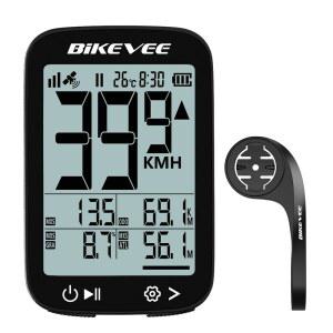 자전거 속도계 무선 컴퓨터 주행 거리계 스톱워치 방수 충전식 GPS 사이클링 액세서리