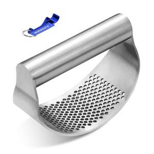 마늘 프레스 로커, 병따개, 스테인리스 스틸 분쇄기 초퍼 압착기 슬라이서 다진