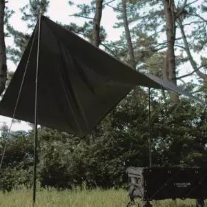 헥사타프 캠핑 나들이 방수 실리콘코팅 그늘막 천막 쉘터