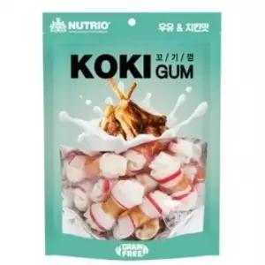 [반려] 애견껌 강아지 간식 수제 딩고15p 치킨맛 맛 우유 꼬기껌