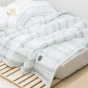 시어서커 여름이불 이불패드 침구 슈퍼싱글 SS 블루
