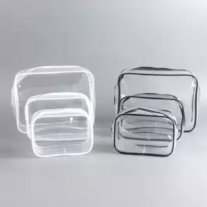 목욕 샤워 여행용 투명 무지 pvc 파우치 목욕파우치 투명파우치 PVC파우치 미니파우치