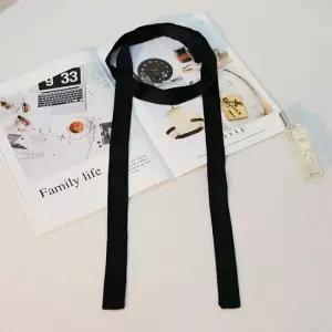 여성 초커 일자 타이 무지 롱 슬림 스카프 타이스카프 초커스카프 롱타이 슬림스카프