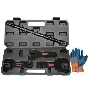 GIEROLL 43300 공압 팬 클러치 렌치, 포드 / GM 크라이슬러 지프와 호환되는 8PCS 제거 도구 키트