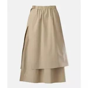 코오롱스포츠 KOLON SPORT Atelier Line 여성 멀티 레이어 스커트 6WPOS26502BEI 383499