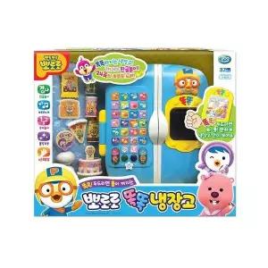뽀로로 똑똑 냉장고 스티커 한글놀이 노래 불이 켜지는 역할놀이 소품 선물