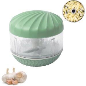 QUJIFETU 마늘 다지기, 매셔 양파 수동 머들러, 블렌더에서 야채, 미니 손 음식 다지기. 주방용