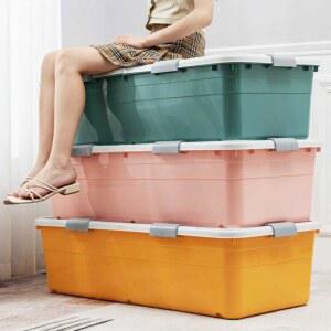 정리함 리빙 정리박스 낮잠 전용 언더베드 납작 가방 상자 옷보관함 수납박스 침대밑