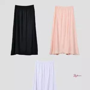 여성 Y존 인견소재 속옷 8부 여자 y라인방지 롱속치마zab959