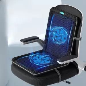 선풍기 방석 냉풍 바람방석 바람 아이스 바람나오는 시트