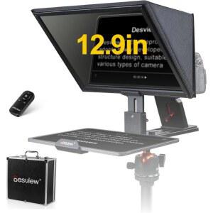 Desview T12S 텔레프롬프터 12 9인치 미러 호환 태블릿 리모컨이 고해상도