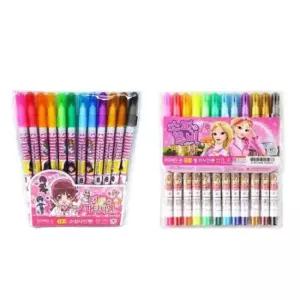 동아 싸인펜 12색 여아용 꿈빛파티시엘 소피루비 타(12개입)