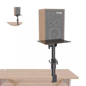 데스크 스피커 받침대 스탠드 우퍼 거치대 클램프 1개