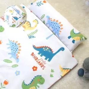 순면 유아동 낮잠 이불 배게 침구 가방 공룡 세트