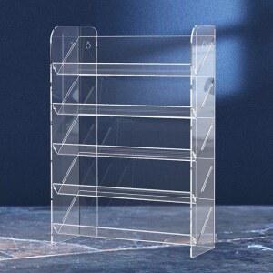 아크릴 키보드 거치대 스탠드 정리 환기 정리함 가능한 계단식 컴퓨터본체받침 커버 적합한