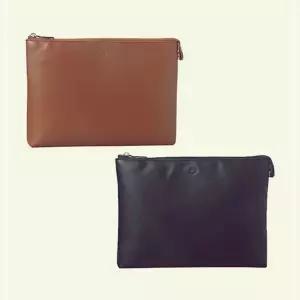 남성 소가죽 파우치백 직장인 세컨백 정장 대학생 클러치백 미니 03W91951C4 블랙