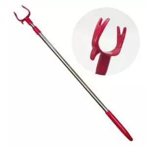 [생활] 옷걸이봉 2단 다용도 후크 집게봉 수납 막대봉