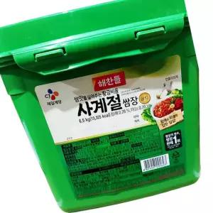 해찬들 사계절 쌈장 6.5kg 업소용 대용량 조미료